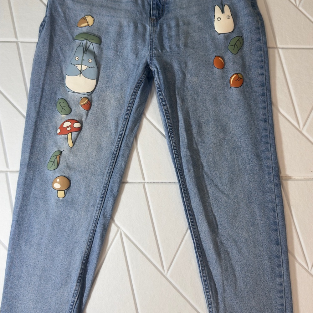 Studio Ghibli My Neighbor Totoro Mom Jeans - Her Universe Hot Topic Size 13